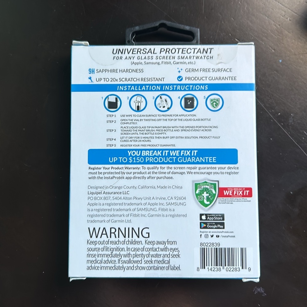 Smartwatch Screen Protector - Never opened! - Picture 2 of 3
